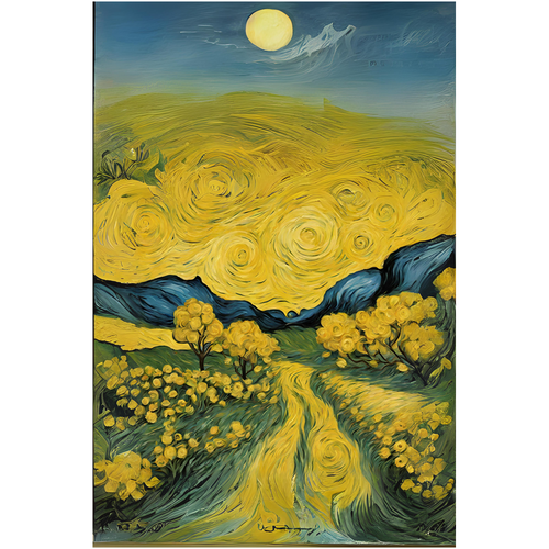 Ken Gogham Canvas Posters