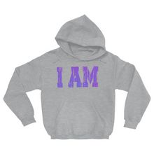 Load image into Gallery viewer, I AM {BLU} Hoodies (No-Zip/Pullover)