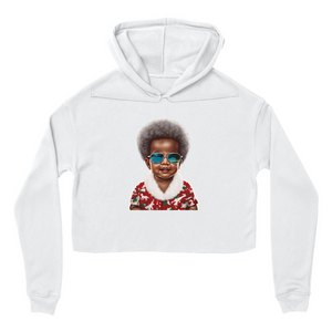 Young Mizz Claus Crop Hoodies