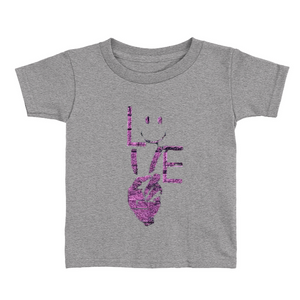 Love and Peace T-Shirts (Toddler Sizes)