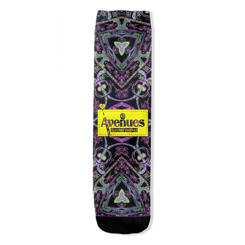 AACC YELO Roadway All-Over Print Socks