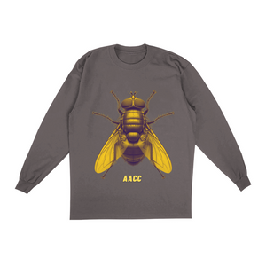 AACC Fly Frequencies # 5 Oversized Duel Sided DTG Long Sleeve Shirts