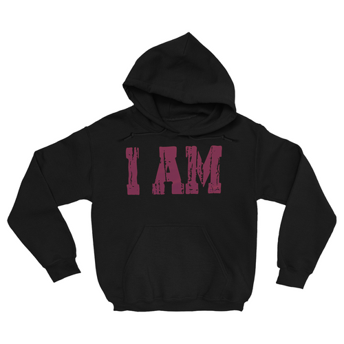 I AM {RED} Hoodies (No-Zip/Pullover)