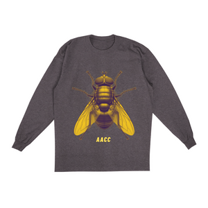 AACC Fly Frequencies # 5 Oversized Duel Sided DTG Long Sleeve Shirts