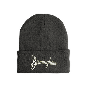 Birmingham Love WHT Beanies