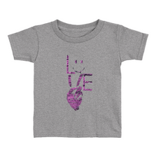 Load image into Gallery viewer, Love and Peace T-Shirts (Toddler Sizes)