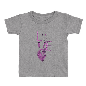 Love and Peace T-Shirts (Toddler Sizes)