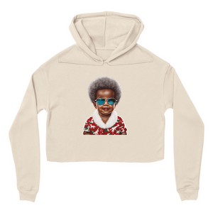 Young Mizz Claus Crop Hoodies