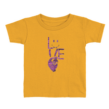 Load image into Gallery viewer, Love and Peace T-Shirts (Toddler Sizes)