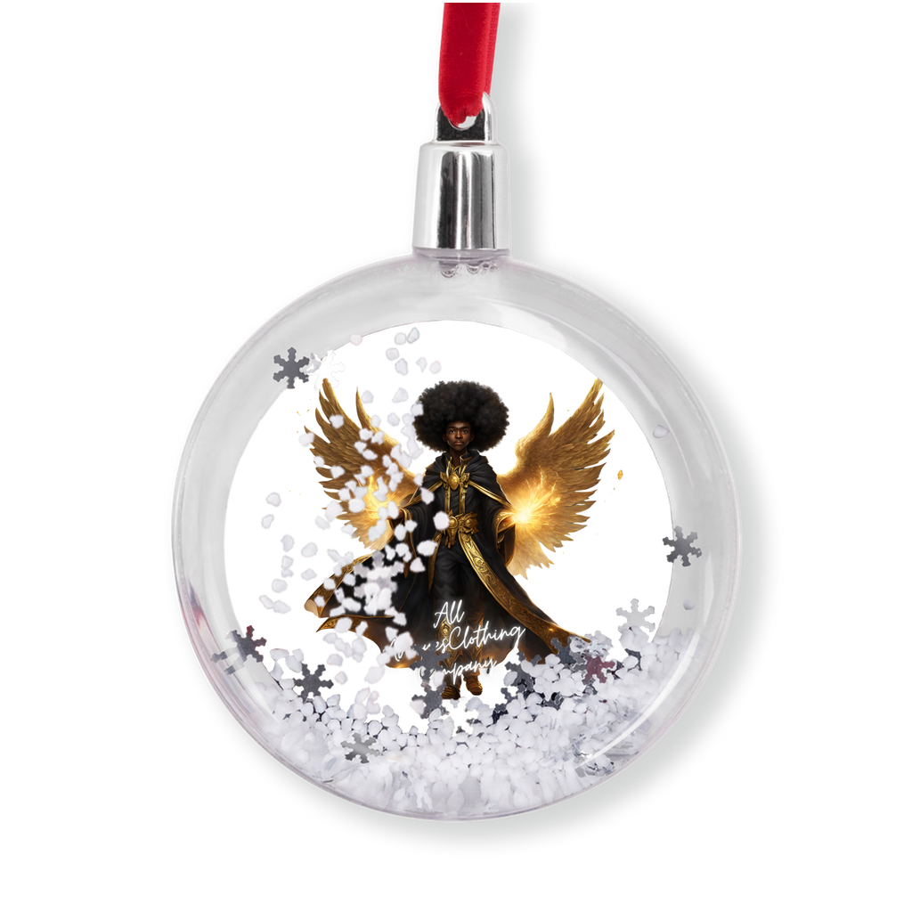 Archangel Michael Snow Globe Ornaments