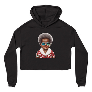 Young Mizz Claus Crop Hoodies