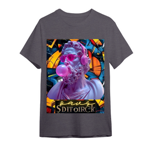 oavs Bubble Gum Zeus Oversized T-Shirts