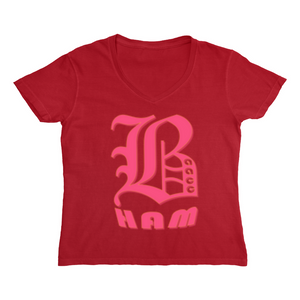 B HAM By AACC Ladies (Pink) T-Shirts