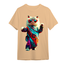 Load image into Gallery viewer, Kitty Lama Oversized T-Shirts