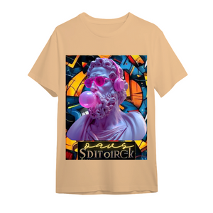 oavs Bubble Gum Zeus Oversized T-Shirts