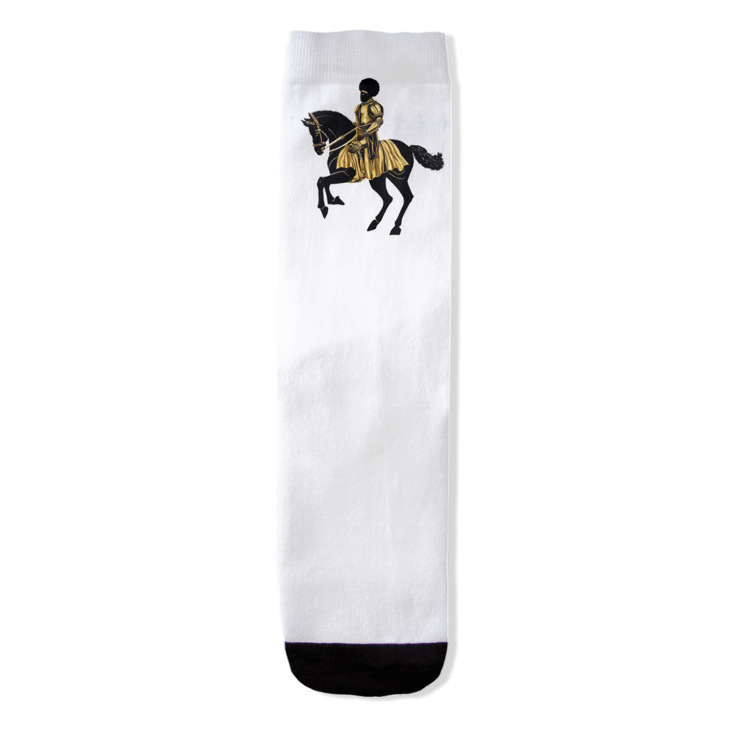 A O.  Lg All-Over Print Socks