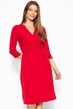 Load image into Gallery viewer, Midi 3/4 Sleeve Dress