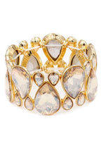 Load image into Gallery viewer, Gem Crystal Stone Stretch Bracelet