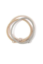 Load image into Gallery viewer, Rhinestone Charm Stretch Bracelet Set
