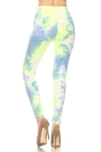 Load image into Gallery viewer, Tie Dye Printed, Full Length, High Waisted Leggings