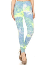 Load image into Gallery viewer, Tie Dye Printed, Full Length, High Waisted Leggings