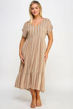 Load image into Gallery viewer, Boho Maxi Dress W/ Slip