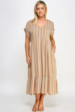 Load image into Gallery viewer, Boho Maxi Dress W/ Slip