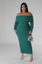 Load image into Gallery viewer, Off Shoulders Stretch Dress