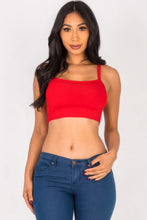 Load image into Gallery viewer, Ribbed Knit Cami Crop Top