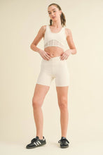 Load image into Gallery viewer, Ruched Waist Biker Shorts