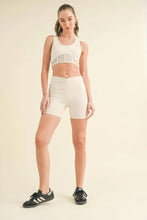 Load image into Gallery viewer, Ruched Waist Biker Shorts