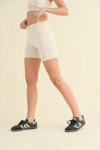 Load image into Gallery viewer, Ruched Waist Biker Shorts