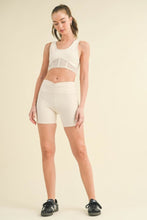 Load image into Gallery viewer, Ruched Waist Biker Shorts