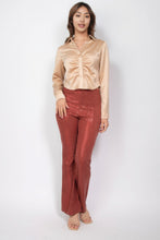 Load image into Gallery viewer, Sequined Fit &amp; Flare Midrise Pants