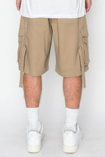 Load image into Gallery viewer, Twill Tuility Jogger Shorts