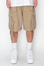 Load image into Gallery viewer, Twill Tuility Jogger Shorts