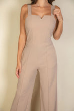 Load image into Gallery viewer, Notched neck cami jumpsuit