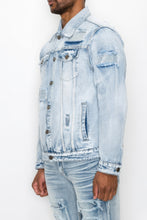 Load image into Gallery viewer, Diamond Denim Jacket