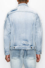 Load image into Gallery viewer, Diamond Denim Jacket