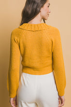 Load image into Gallery viewer, Short collard sweater