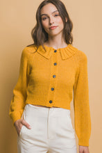 Load image into Gallery viewer, Short collard sweater