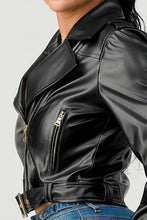 Load image into Gallery viewer, Pu Leather Jacket