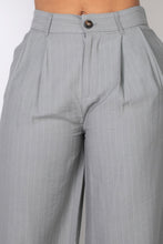 Load image into Gallery viewer, High-rise Stripe Wide Leg Pants