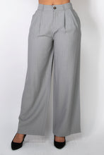 Load image into Gallery viewer, High-rise Stripe Wide Leg Pants