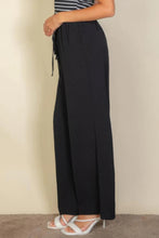 Load image into Gallery viewer, Drawstring Waist Wide Leg Minimalist Pants