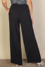 Load image into Gallery viewer, Drawstring Waist Wide Leg Minimalist Pants