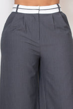 Load image into Gallery viewer, Pleated Double Waistband Pants