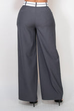 Load image into Gallery viewer, Pleated Double Waistband Pants