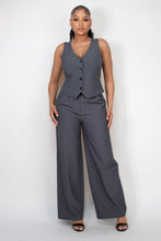 Load image into Gallery viewer, Pleated Double Waistband Pants