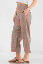 Load image into Gallery viewer, Gingham High Waist Pants